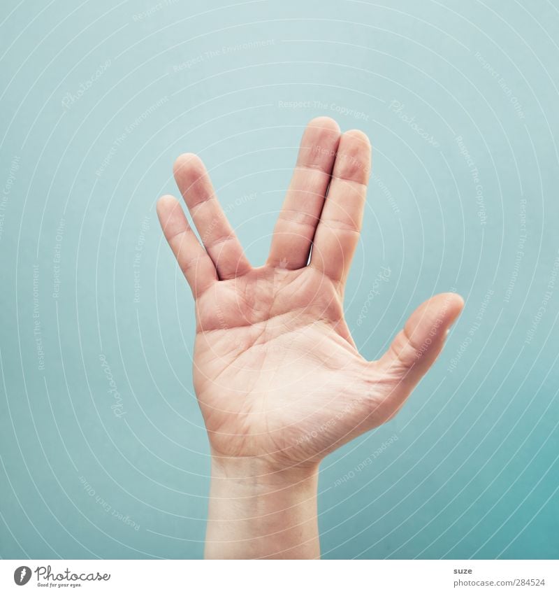 Greetings to Earthlings Skin Arm Hand Fingers Sign Communicate Cool (slang) Simple Bright Hip & trendy Peace Ring finger Little finger Thumb Forefinger