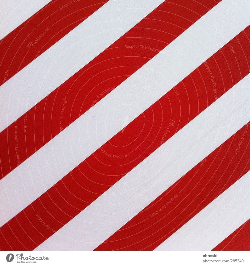 streaked Style Design Wall (barrier) Wall (building) Facade Ornament Line Stripe Red White Arrangement Colour photo Exterior shot Abstract Pattern