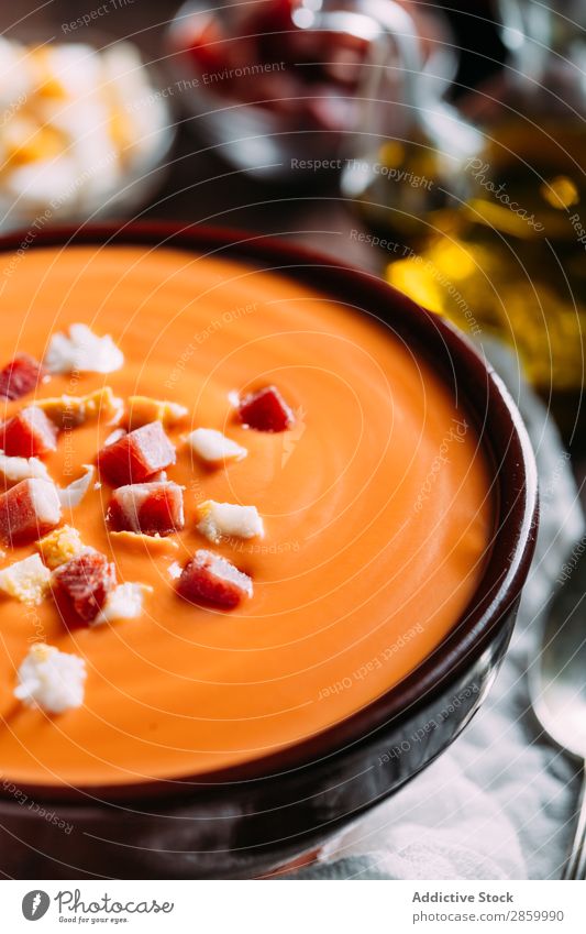 Typical spanish salmorejo - a Royalty Free Stock Photo from Photocase
