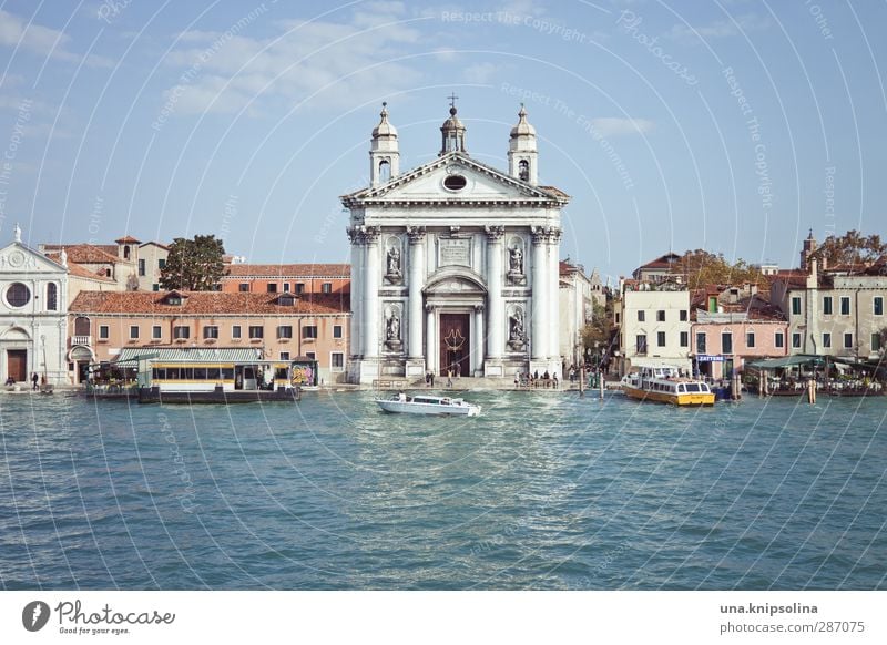 ...no... Vacation & Travel Tourism Sightseeing City trip Water Venice Italy House (Residential Structure) Church Manmade structures Building Navigation