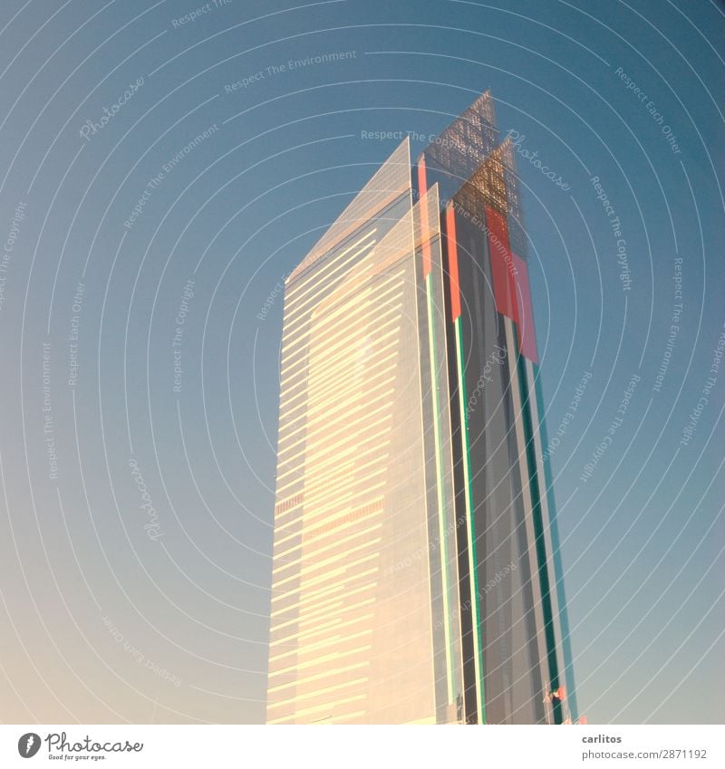 visual Dubai United Arab Emirates City Capital city High-rise Double exposure EXPO 2020 Point Red Financial Industry Money Bank building Financial institution