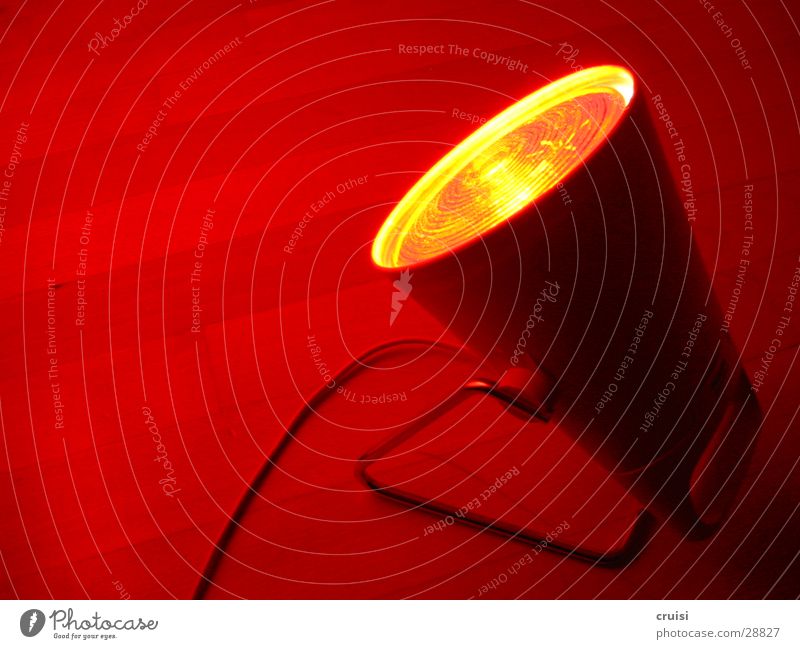 red light Lamp Red Hot Electricity Electric bulb Light Living or residing Traffic light Light (Natural Phenomenon)