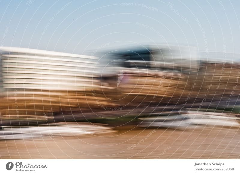 whoosh London England Great Britain Manmade structures Building Movement Speed Speed rush Grow hazy Themse Motion blur Stripe Colour photo Exterior shot