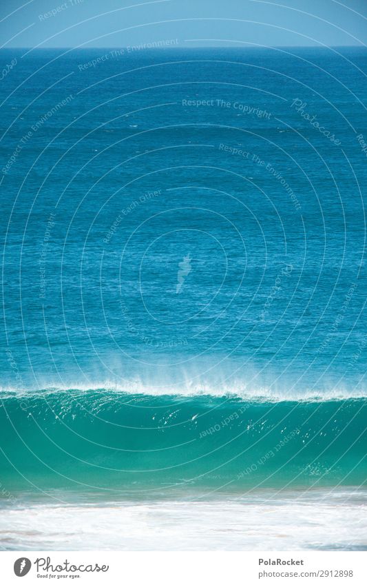 #A# just before Environment Nature Climate Climate change Beautiful weather Esthetic Ocean Waves Swell Undulation Wave length Wavy line Wave action Wellenkuppe