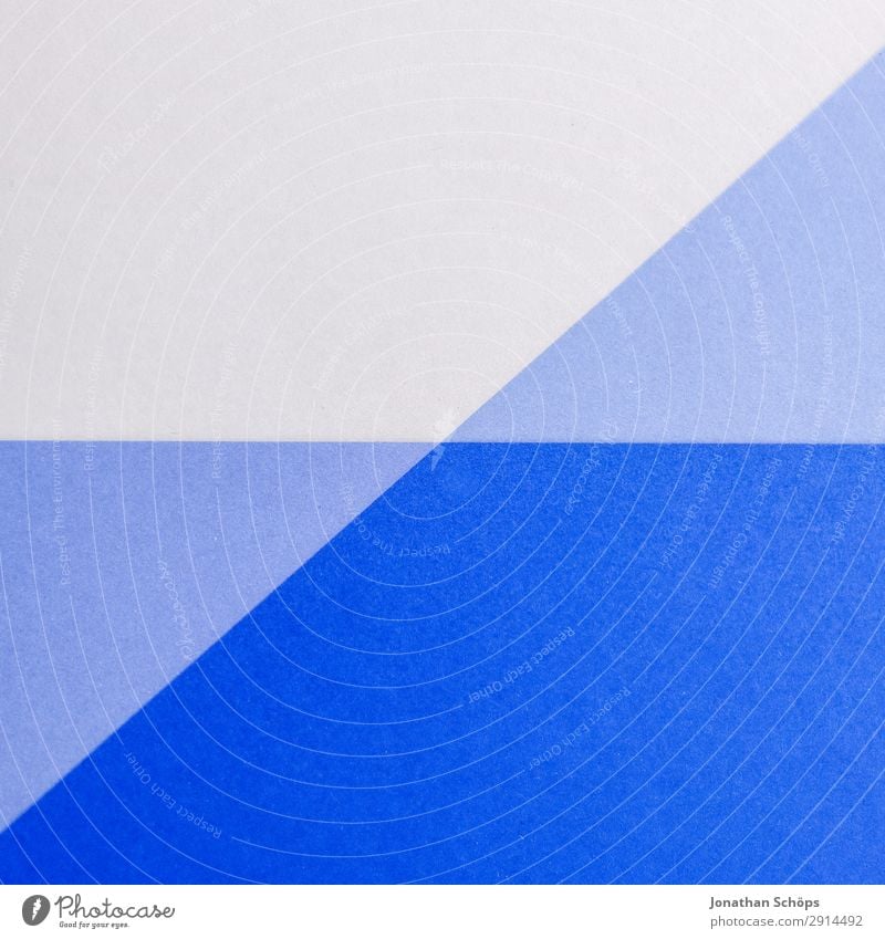 graphic background image made of coloured paper Handicraft Paper Simple Blue White Background picture Flat Geometry Graphic Conceptual design Minimalistic