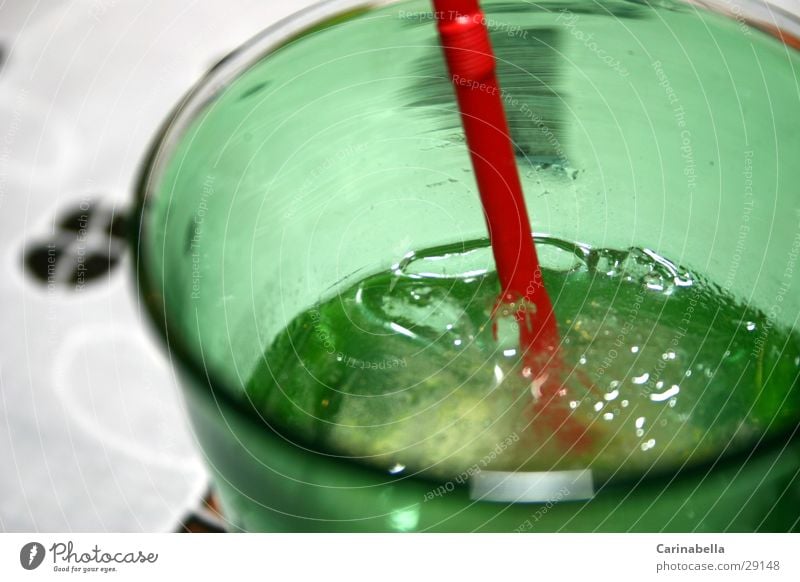 caipirinha Beverage Lime Green Red Alcoholic drinks Glass Ice straw