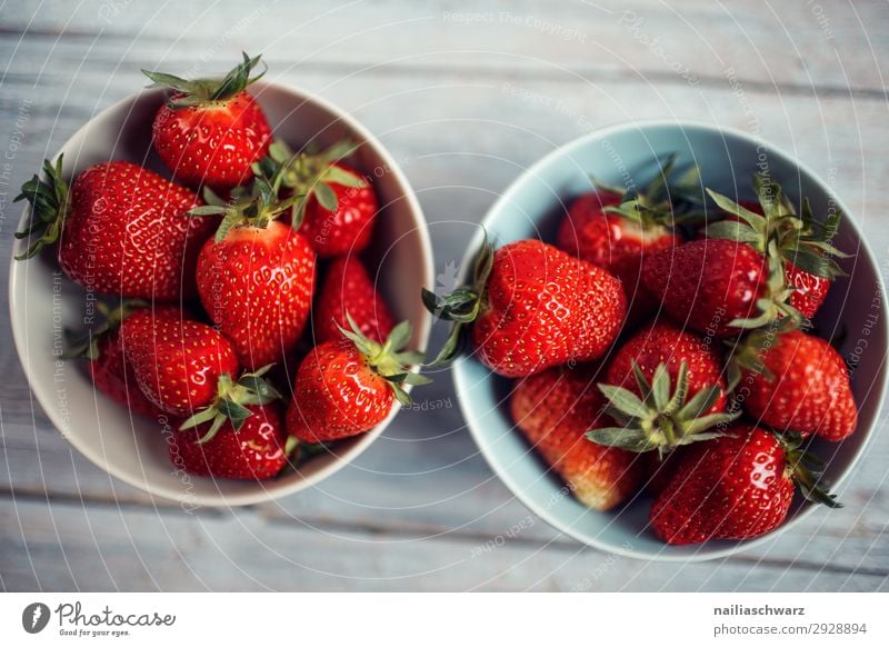 strawberries Fruit Candy Strawberry Nutrition Organic produce Vegetarian diet Crockery Bowl Lifestyle Healthy Health care Healthy Eating Summer Agriculture
