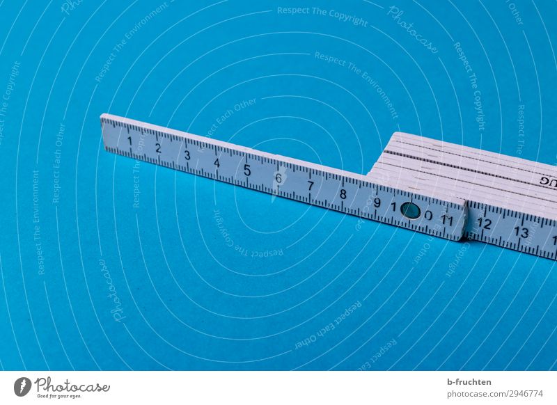 Measuring Tape on White Background Stock Image - Image of craft