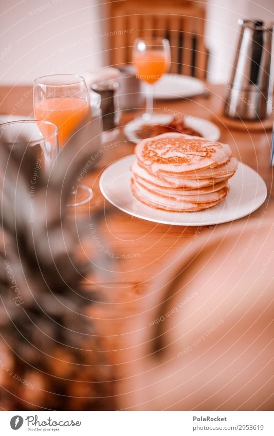 #A# Good morning! Pancake breakfast :) Art Esthetic pancake Breakfast Breakfast table Morning break Set meal Eating Essen Healthy Eating Nutrition Delicious
