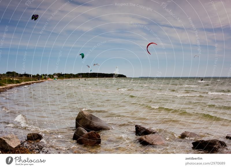 kite school Vacation & Travel Island Coast Agriculture Mecklenburg-Western Pomerania Ocean good for the monk Nature Baltic Sea Baltic island Travel photography