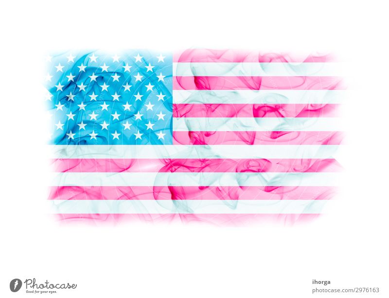 United States flag with smoke texture on white background Freedom Feasts & Celebrations Monument Stripe Flag Blue Red White Honor Colour Independence July USA