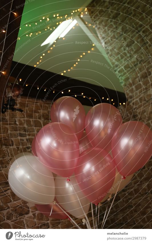 balloons Party Event Restaurant Feasts & Celebrations Wedding Birthday Baptism Decoration Balloon Dance Pink White Friendship Together Love Infatuation Loyalty