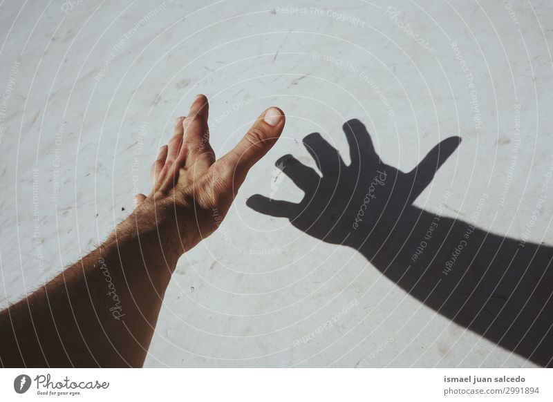man hand shadow silhouette on the wall Hand Fingers Palm of the hand body part wrist Arm Skin Human being Shadow Light (Natural Phenomenon) Sunlight Silhouette