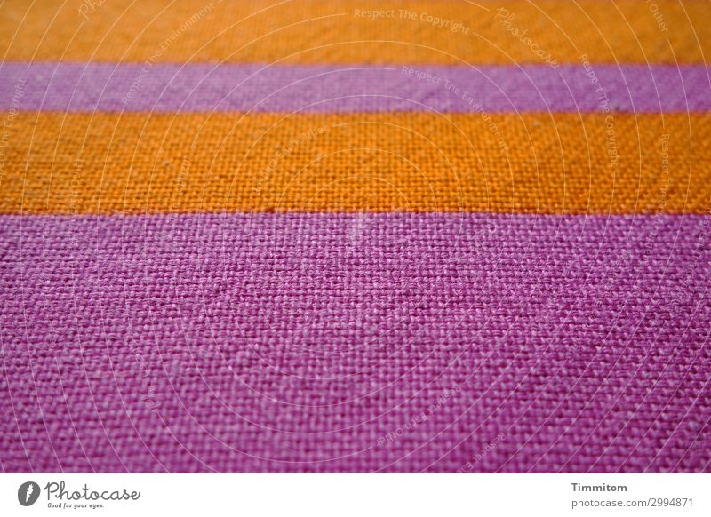 Colour combination | Tablecloth tablecloth Orange Violet Interior shot Deserted Two-tone textile Close-up