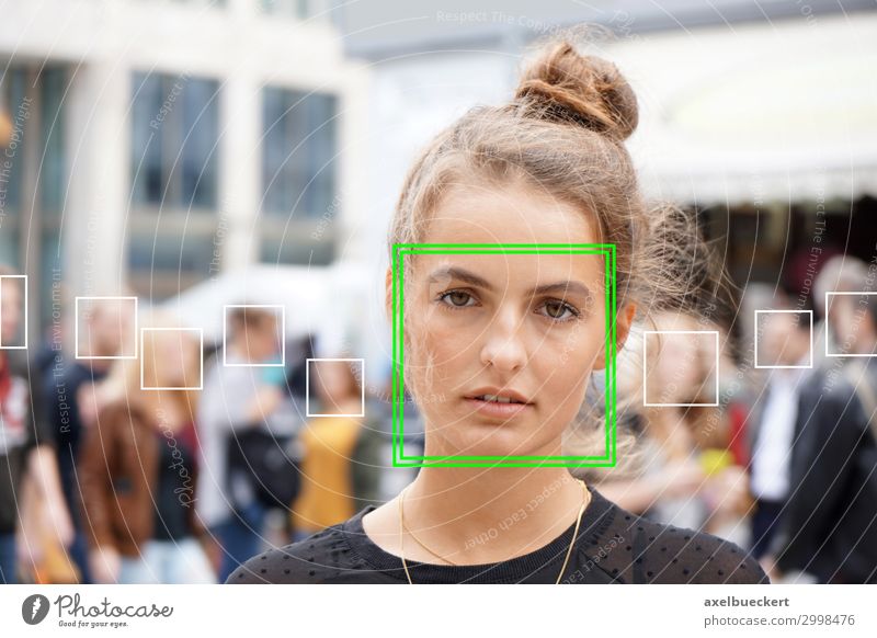 Automatic face recognition in crowds of people Artificial intelligence Surveillance Crowd of people Police state Surveillance camera Technology Software