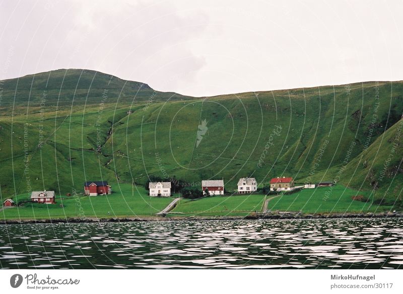 Island Round Norway House (Residential Structure) Green Village Water