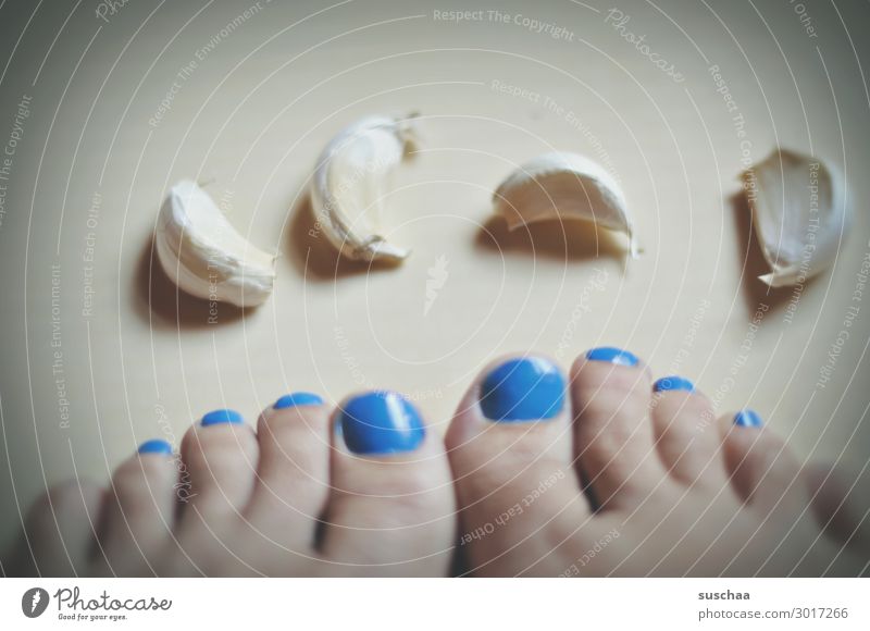 toes feet Toes Clove of garlic Wordplay Garlic Cohesive Symbols and metaphors homonym equivocation Unclear of the same name Difference Meaning Nail polish