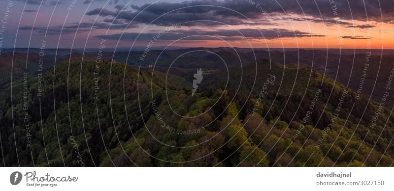 Palatinate Forest Technology Entertainment electronics Science & Research High-tech drone Aerial photograph Art Environment Nature Landscape Air Sky Clouds