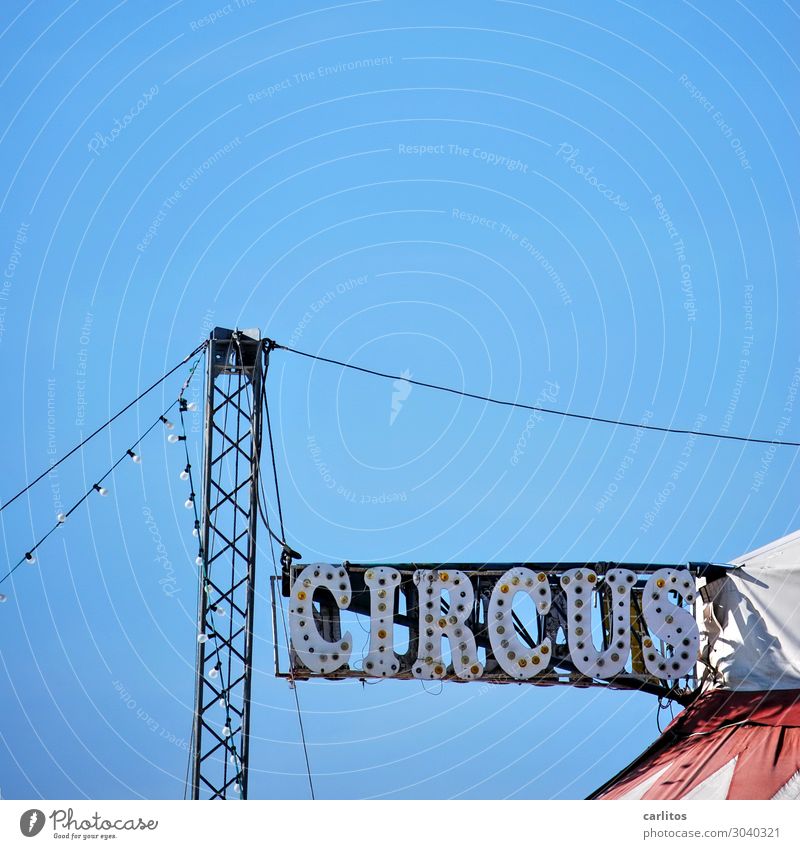 Grid structure vertical Circus Advertising Signage Clue Lighting Illuminate Tent Construction Joy Entertainment Leisure and hobbies Circus ring Pole Pylon Sky