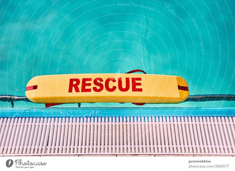 Lifesaver equipment on swimming pool Lifestyle Save Relaxation Spa Swimming pool Leisure and hobbies Vacation & Travel Summer Summer vacation Sports Utilize