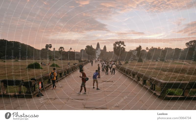 The magic of Angkor Wat Human being Life Art Museum Sculpture Architecture Media Print media New Media Environment Nature Landscape Plant Animal Horizon Sun