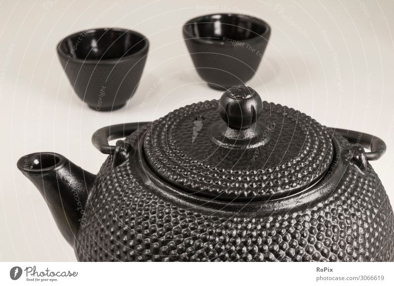 Cast iron tea cettle. Asian Food Beverage Hot drink Tea Pot Cup Lifestyle Luxury Style Design Exotic Healthy Healthy Eating Fitness Wellness Senses Relaxation