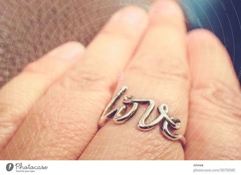 Buy Love Cursive Gold Ring Online | CaratLane