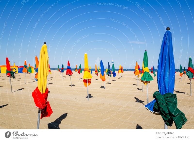 At the beach of Deauville Joerg farys theProjector the projectors wanderlust travel photography Panorama (View) Long shot Central perspective