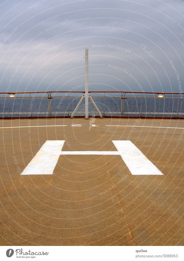 helicopter landing pad Aviation Transport Means of transport Helicopter Runway Sign Characters Signs and labeling Road sign Brown Gold White Emotions Fear