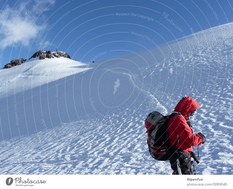 valuable | Glacier Climate Climate change Rock Alps Mountain Monte Rosa Peak Snowcapped peak Joy Joie de vivre (Vitality) Enthusiasm Self-confident Cool (slang)