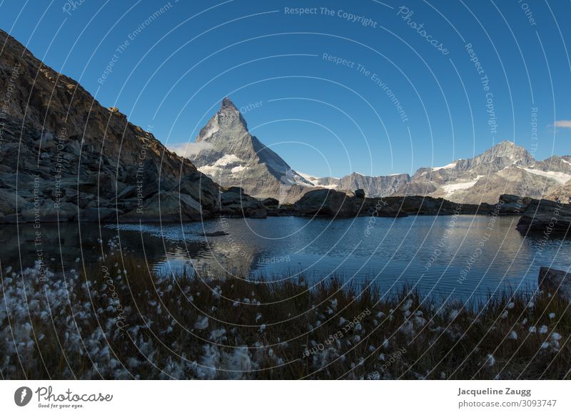 Zermatt - Riffelsee Hiking Nature Landscape Water Autumn Beautiful weather Alps Mountain Lake corrugated lake Exceptional Colour photo Exterior shot Day Shadow