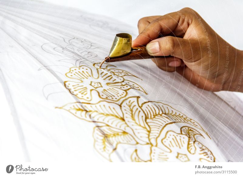 The Process of Making Batik Art Work of art Painting and drawing (object) Culture batik souvenir indonesia textile waxing decoration indonesian batik activity