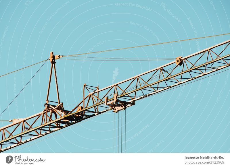 crane boom House (Residential Structure) House building Profession Craftsperson Workplace Construction site Industry Craft (trade) Energy industry Machinery