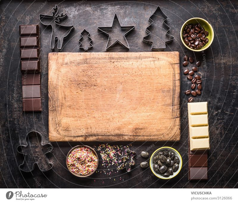 Chocolate Bark for Christmas Food Candy Nutrition Banquet Crockery Style Design Living or residing Table Feasts & Celebrations Christmas & Advent