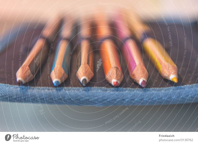 crayons Playing Handicraft Handcrafts Children's room Education School Pen Draw Write Success Determination Conscientiously Diligent Effort Colour Idea