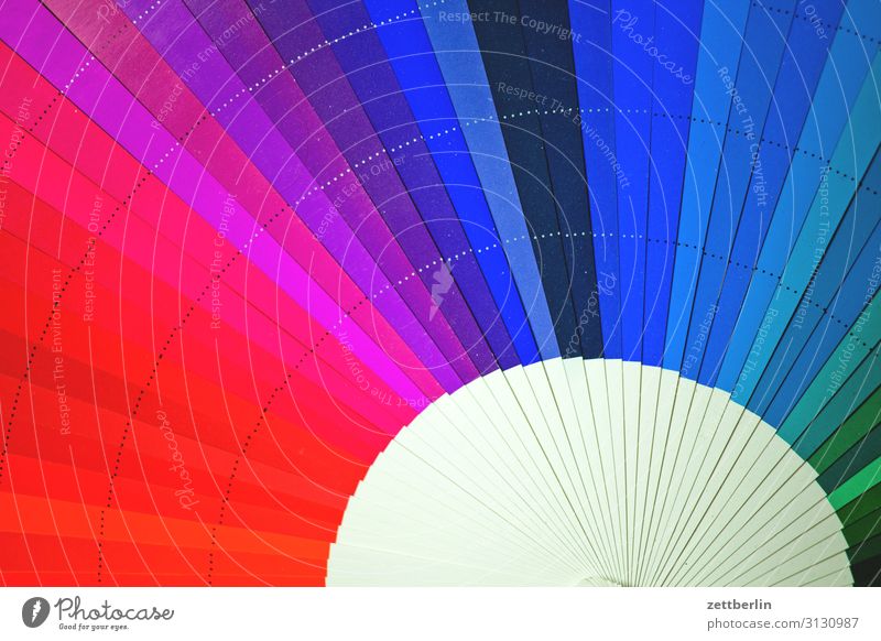 Colour fan (blue and so on) Multicoloured Pressure Print shop Document Color chart Colour scale Colour value Play of colours Color gradient Calibration Deserted