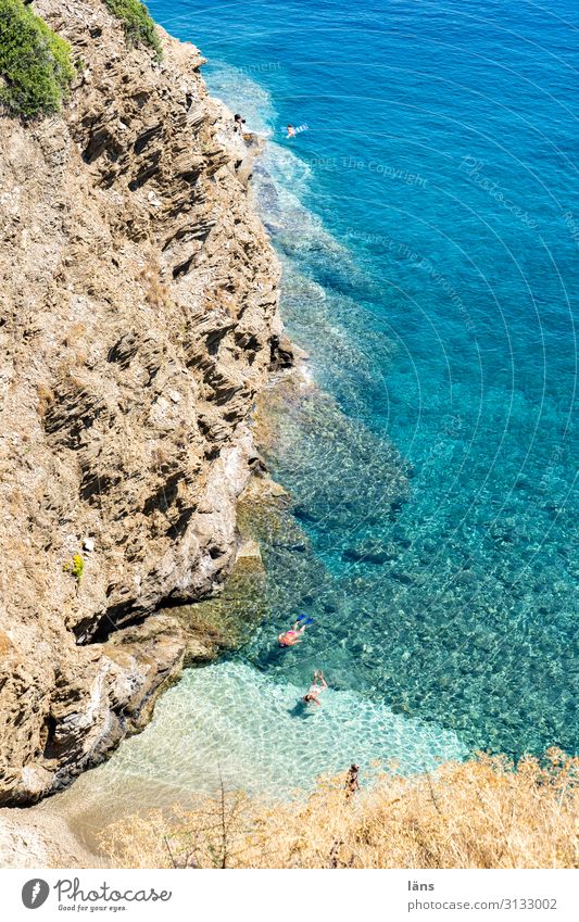 snorkeling Vacation & Travel Tourism Ocean Island Snorkeling Human being Life Coast Mediterranean sea Discover Experience Leisure and hobbies Crete Colour photo