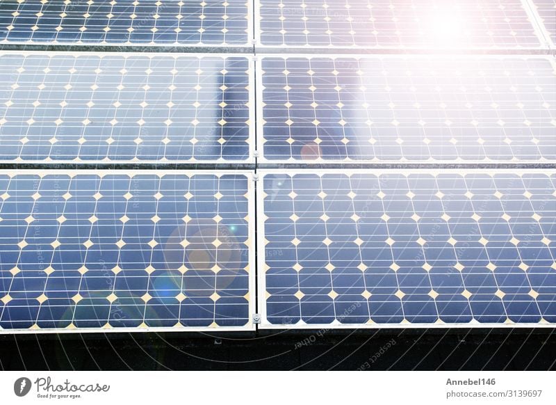 Texture of photovoltaic panels solar panel background, Beautiful Summer Sun Science & Research Industry Business Technology Environment Nature Plant Sky Modern