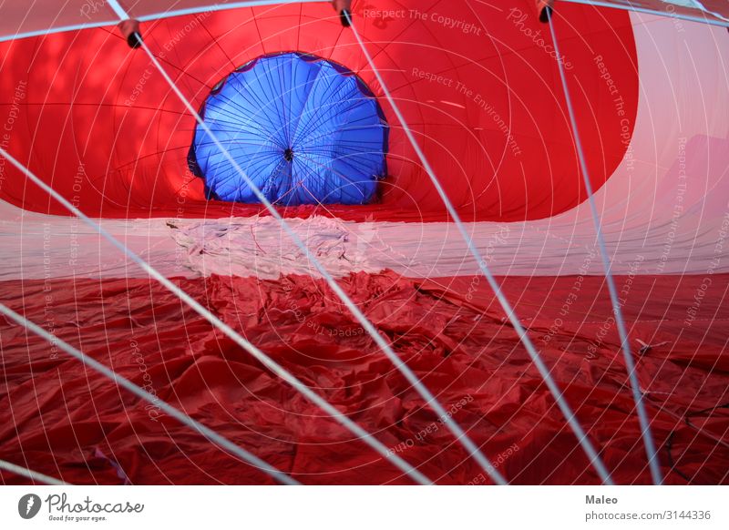 hot air balloon Air Fire Passenger traffic Flame Sports Sky Vacation & Travel Travel photography Blue Hot Balloon Hot Air Balloon Basket Weather Tall Beautiful