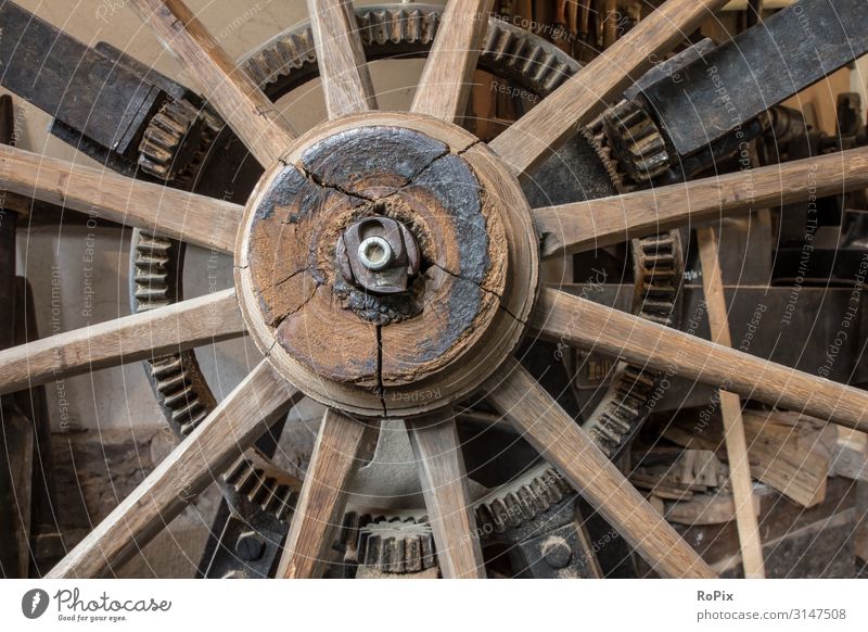 Wooden wheel in a carpenters workshop. Lifestyle Design Leisure and hobbies Vacation & Travel Tourism Sightseeing Education Adult Education Work and employment