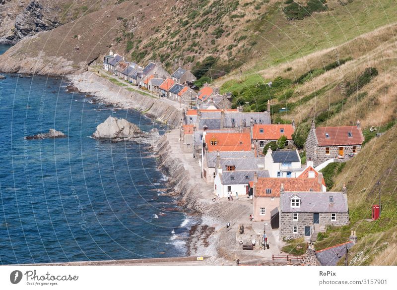 Crovie on the scotish nord sea coast. Lifestyle Style Design Wellness Senses Relaxation Leisure and hobbies Vacation & Travel Tourism Trip Sightseeing Summer