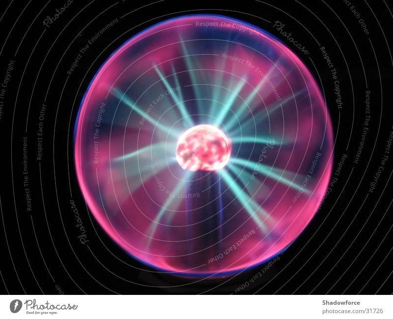 Plasmafire3 Lightning Lighting Dark Lightning globe Science & Research Sphere Glass flashes of light plasma ball