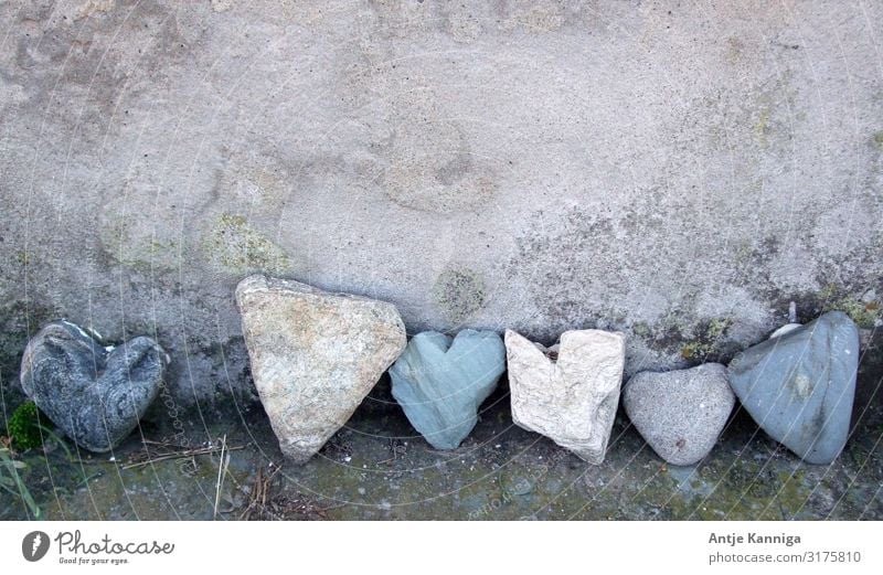 Stone Hearts Happy Decoration Valentine's Day Mother's Day Wedding Birthday Team Sculpture Collection Communicate Love Happiness Together Cuddly Emotions