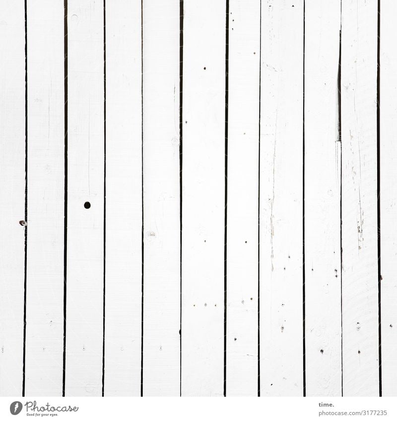 Stories from the fence (XV) Construction site Screening Fence Canceled Nailed wood Line Stripe Simple Bright White Safety Protection Serene Calm Endurance