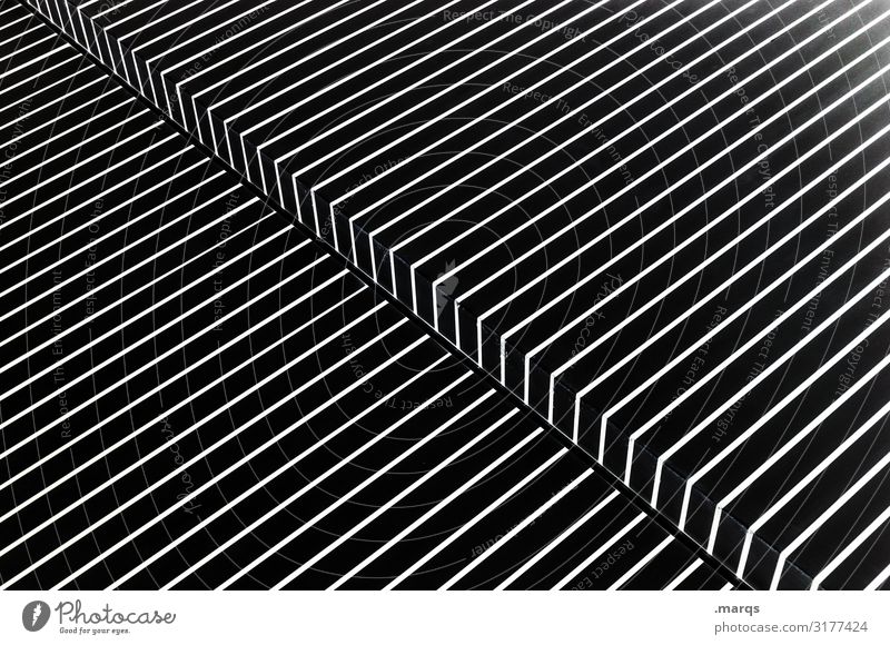 3300 | bend in the optics Design Abstract Line Sharp-edged Elegant White Style Illustration Pattern Diagonal Sterile Corner Surrealism Accuracy