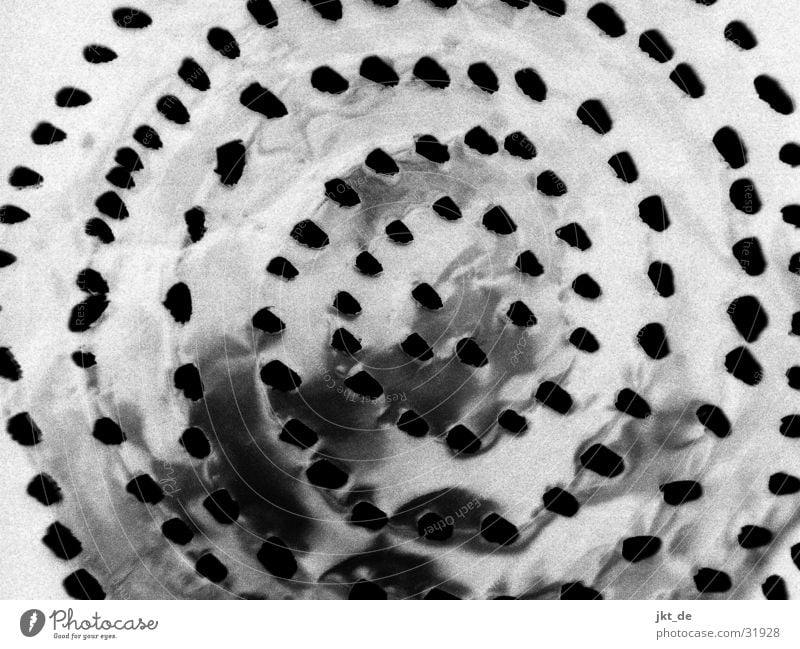 O.T. Spiral 2 Black White Structures and shapes Photographic technology Experimental Metal