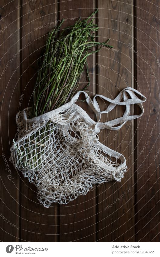 White string bag with asparagus Bag String Food Asparagus Green Fresh Natural Bundle Heap Shopping Nutrition Markets Raw Vegetable Mature Sprout Agriculture