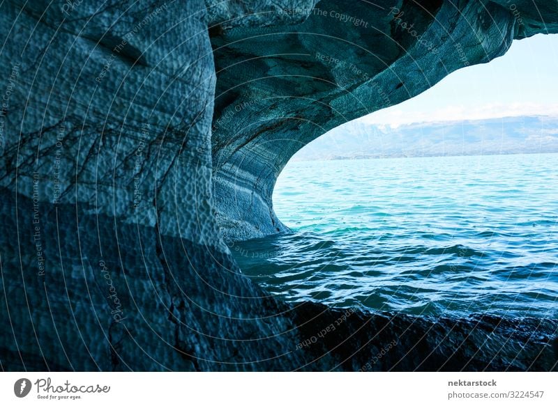 Blue walls and waters of the Marble Caves of Chile Nature Landscape Stone Fantastic Funny Turquoise Patagonia South America scenics - nature