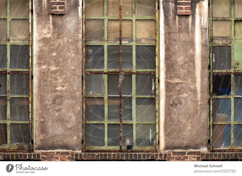factory window Factory Hagen Town Building Old Transience Decline Rust Work and employment Former Colour photo Exterior shot Deserted