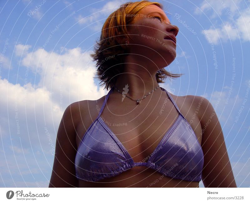 ray of hope Woman Bikini Summer Sun Sky Eroticism